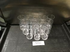 12 x Hi-Ball Glasses