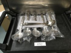 6 x Vogue Serving Spoons