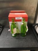 6 x Bormioli Giara Coloured Bottles