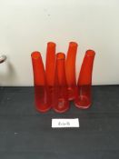 5 x Bud Vases