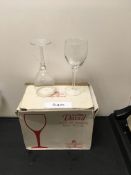 6 x Michelangelo Burgundy Glasses