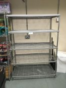 Craven Mild Steel 5 Tier Rack