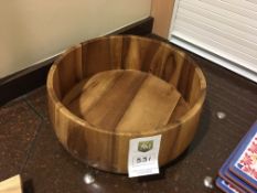 Wooden Fruit Bowl