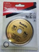Makita diamond cutting disc for marble
