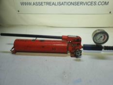 Hi-force Hydraulic hand pump 700 bar