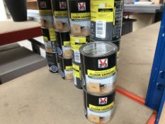 14 X Satin Floor Varnish