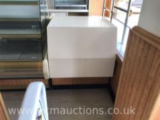 Till Plinth with Shelf Storage