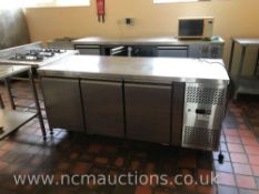 Three Door Counter Refrigerator