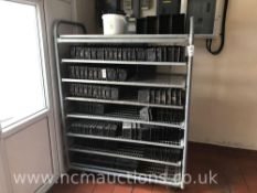 Wheeled Shelving Rack to Include a Variety of Bread Baking Tins