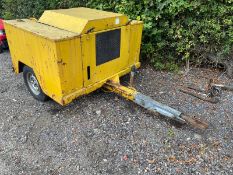 Perkins diesel towable drain jetter
