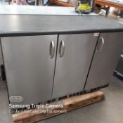 Gamko 3 Door Stainless Bottle Fridge