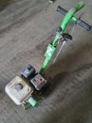 Petrol concrete floor grinder