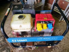 SDMO HX4000 Petrol Generator - Running well
