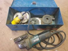 Makita 110V Angle grinder in box - used