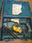 Makita HP2071F 110V 1010W 2 speed hammer drill - in box - with manual