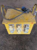 110v transformer box