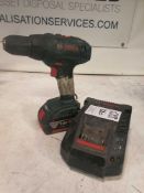 Bosch 18v combi drill with charger