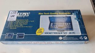 Max Germany 15pcs socket set