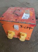110v transformer box