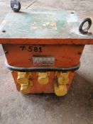 Transformer breaker unit 110v