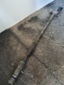 Air powered concrete scabbler