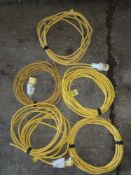 5 x 110v extention lead