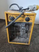 Master 110v fan heater