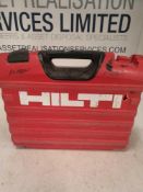 Hilti laser line marker and tripod