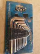 Set of hex keys