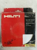 Hilti dry diamond cup wheel for concrete