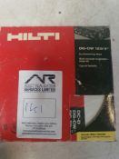 Hilti dry diamond cup wheel for concrete