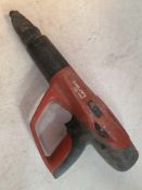 Hilti powder powered nail gun