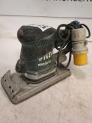 Metabo 110v hand sander