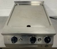 MKN Countertop Griddle Flat Iron. 3 Phase.