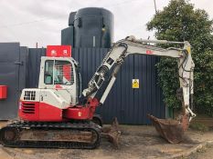 Takeuchi TB180FR Midi Excavator 2014