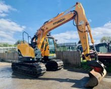 Hyundai R125 LCR9-A Excavator / Digger 2017
