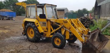Massey Ferguson Backhoe Digger