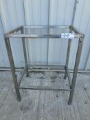 Stainless steel bench