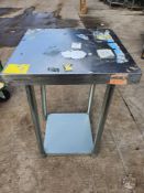 Stainless steel bench