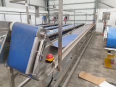 Continuous Belt Assembly Conveyor with Variable Speed Control