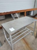 Aluminium bench