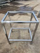 Stainless steel bench