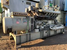 750 KVA Dale Generator PAXMAN V12 Engine