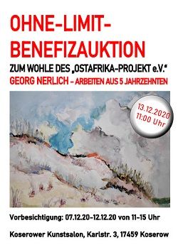 Ohne-Limit-Benefizauktion zum Wohle des „Ostafrika-Projekt e.V.
