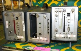 3x Harwell 6000 9202-1 Electronic Counter Units