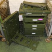 Cube Field Desk assembly - plastic