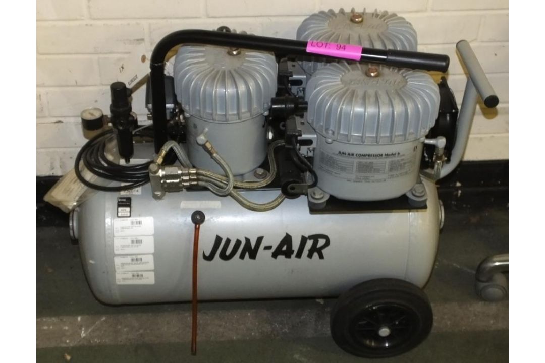 Jun-Air Serial No 596187 Compressor 12.5 Bar 50 Litre Tank - Image 1 of 3