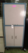 Metal Cabinet L660 x W620 x H1630mm.