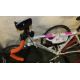 2X2 Training Bike on Frame, shoes, spare wheel, Vuelat wheels, Mad Speed7 wheel - Image 2 of 7