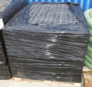 15x Plastic Flooring Sheets L1320 x W1000 x H50mm